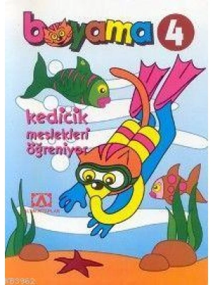 Boyama 4| Kedicik Meslekleri Öğreniyor